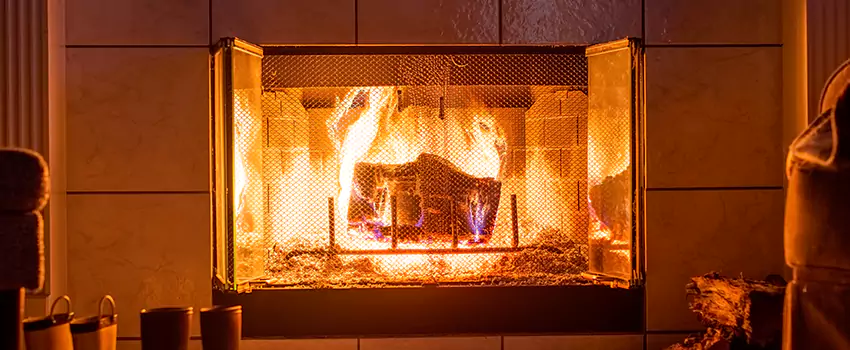 Mendota Hearth Landscape Fireplace Installation in Nampa, Idaho