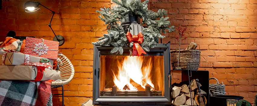 Travis Industries Linear Gas Fireplace Installation in Nampa, Idaho