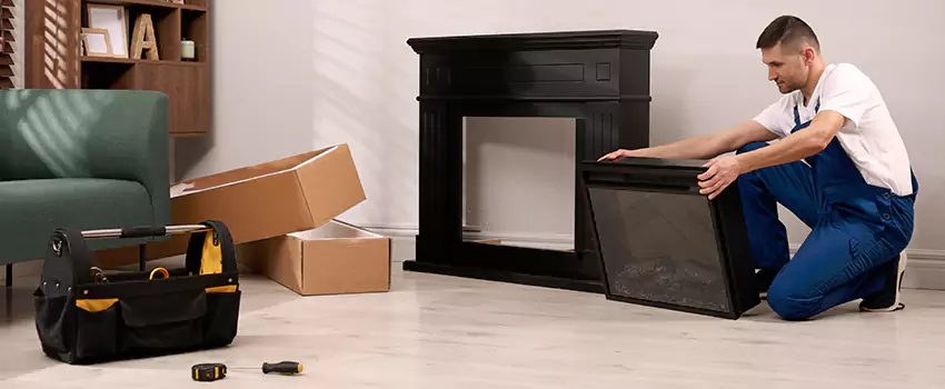 Old Rusted Metal Fireplace Repair And Replacement in Nampa, ID
