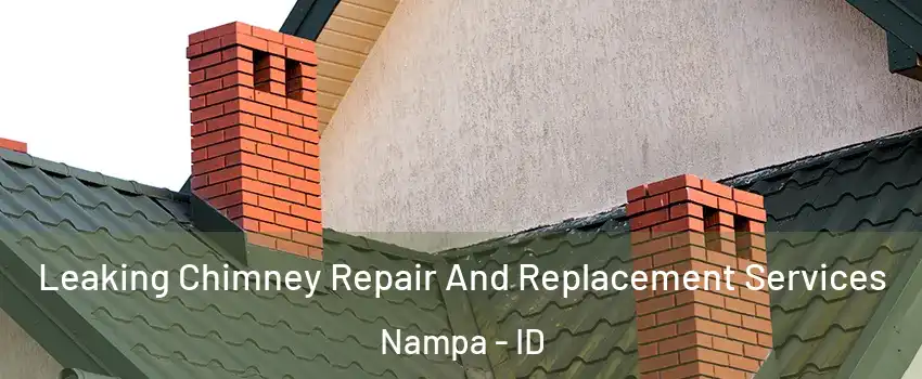  Leaking Chimney Repair And Replacement Services Nampa - ID